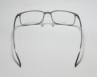 NEW PORSCHE DESIGN 8187 A 55 16 145 GUNMETAL TITANIUM EYEGLASSES 