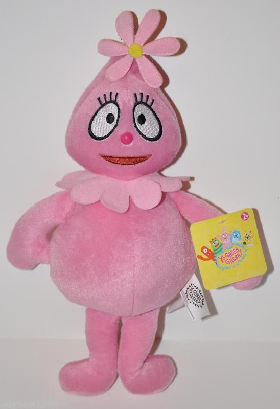 YO GABBA GABBA SOFT PLUSH DOLL FOOFA 12 CUTE CUDDLY @@  