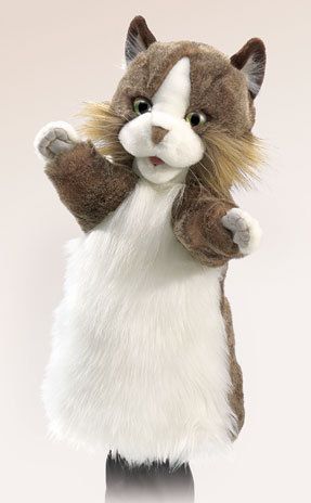 FOLKMANIS PUPPETS~CAT PUPPET~Just Released~So o o Sweet 638348028501 