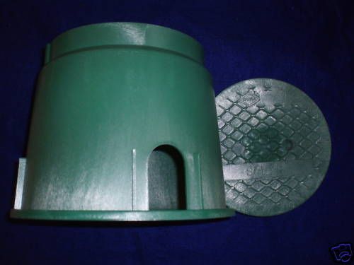 10 Heavy Duty Round Sewer Box W/Sewer Lid Combo  