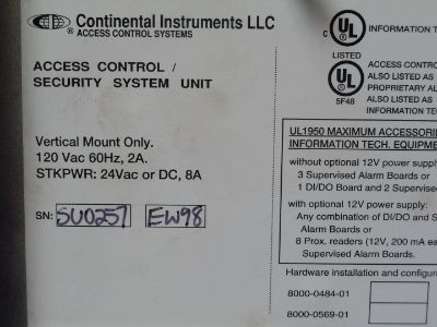 Continental   Superterm 8 Intelligent Controller  