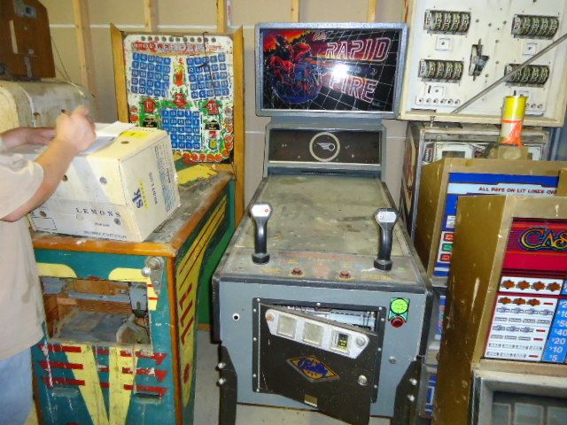 BALLY RAPID FIRE PINBALL GAME1982  