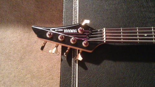 Yamaha RBX5 bass guitar RBX 5 string 1990   Gotoh, EMG  