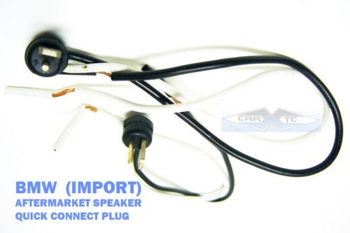 BMW SPEAKER WIRE HARNESS Connection PLUG (EURO STYLE)  