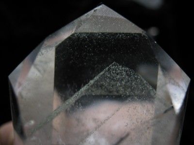 GREEN CHLORITE MULTI PHANTOM LODOLITE QUARTZ POINT  