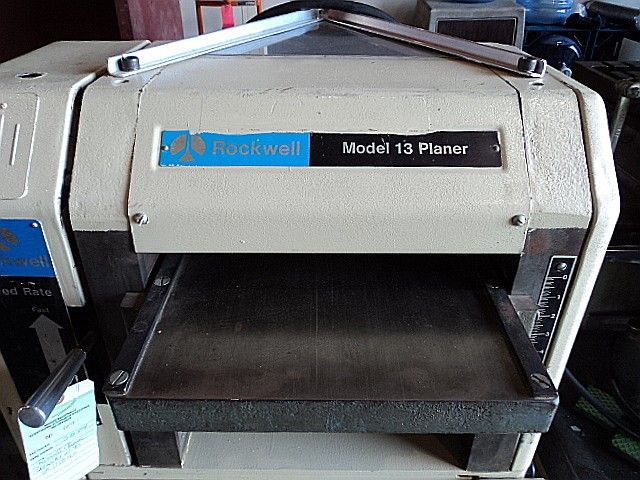 ROCKWELL SERIES 22 401 PLANER MODEL# 13 MADE IN USA  