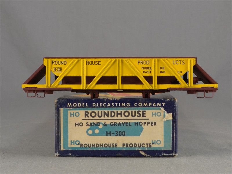 DTD   HO SCALE ROUNDHOUSE MDC VINTAGE METAL H 300 SAND & GRAVEL HOPPER 