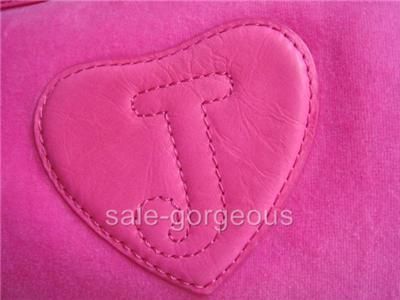 Juicy Couture Velour Necklace Daydreamer Tote Bag Pink  