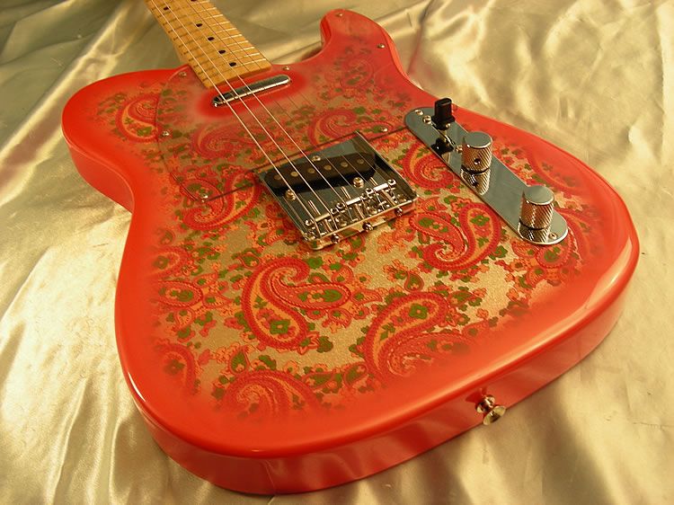   Japan 69 Reissue Paisley Telecaster 1969 RI Tele CIJ Pink  