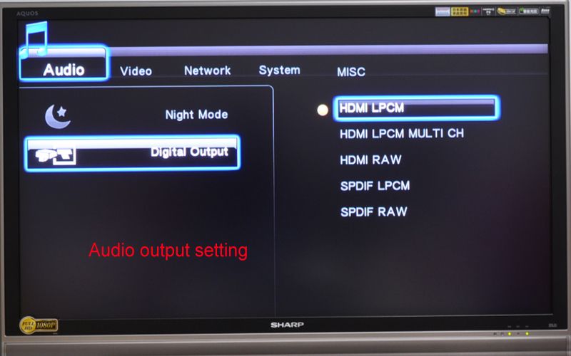 1080p HDMI DLNA WIFI Network H.264 MKV DTS Media Player  