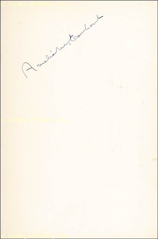 AMELIA M. EARHART   BOOK SIGNED  