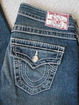 NWT True Religion joey disco big T jeans homestead  