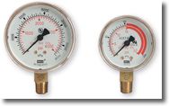 Replacement gauge for regulator 2.5 diameter 0 200 psi  