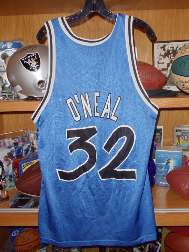 Shaquille ONeal Orlando Magic Vtg Jersey Champion 48  