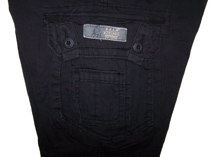 UnionBay Mens Palm Vintage Cargo Shorts Y18LN36 black Ö  