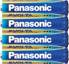 AAA Panasonic Evolta Alkaline Batteries WORLDS BEST  