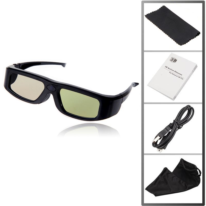 2x Active Shutter 3D Glasses For Panasonic TY EW3D3MU TYEW3D3MU TY 