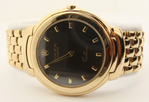 Rolex 18k Gold Mens 36mm ROLEX CELLINI Watch 6623  