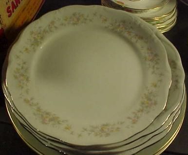 Johann Haviland Floral Splendor Bread Plate  