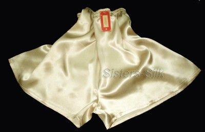 100% Silk Mens Boxer/Shorts S~3XL #SU215 ◆Free p&p  