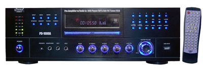   PYLE PRO PD1000A 2 Channel AM/FM Stereo Receiver 961613193377  