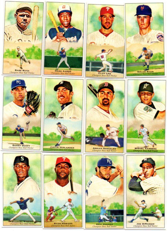2011 TOPPS UPDATE KIMBALL CHAMPIONS SET #101 150 50 CARDS Dimaggio 