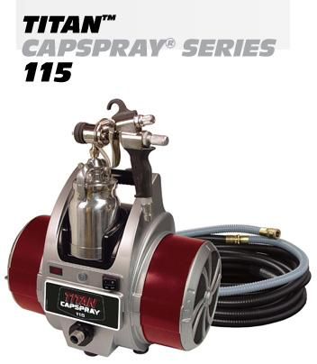 Capspray 115 HVLP Airless Paint Sprayer 0524034 NIB Fine Finish Paint 