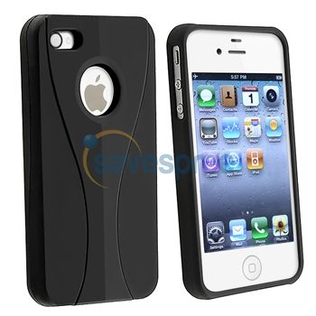 new generic snap on case compatible with apple iphone 4 at t verizon 