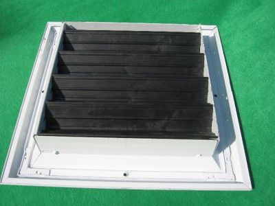 WHITE HVAC VENT REGISTER DAMPER CEILING DIFFUSER 9 x 9  