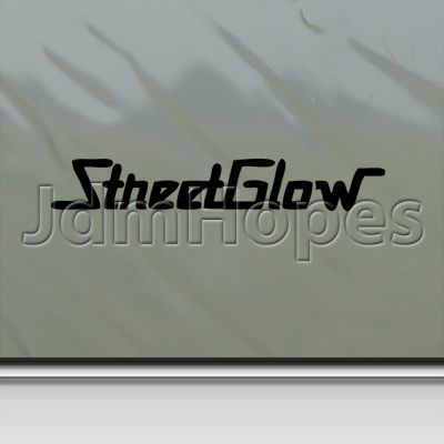 Street Glow Decal Car Truck Bumper Window Sticker  