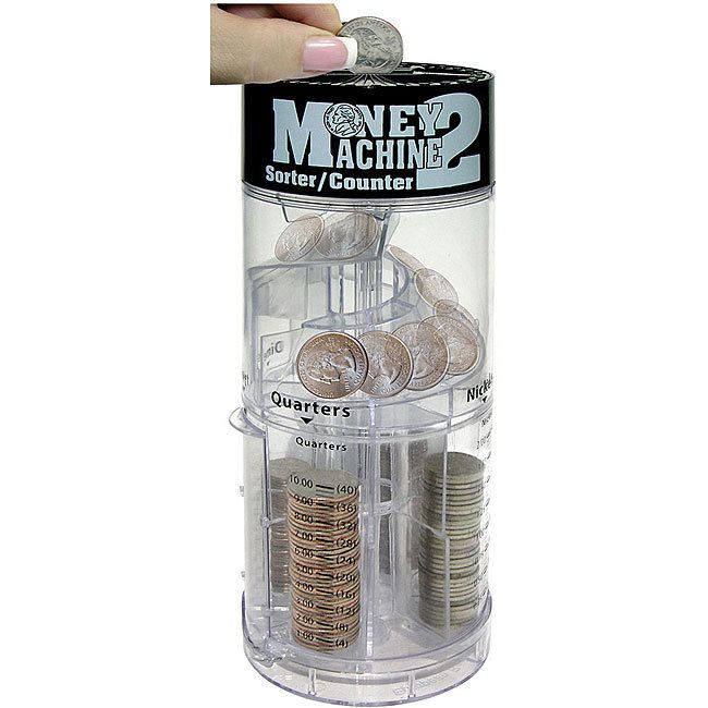 Money Sorter & Counter Coin Bank Organizer ~ 16378690042 ~BRAND NEW 