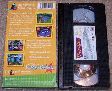 VeggieTales VHS Esther Madame Blueberry plus 2 more  