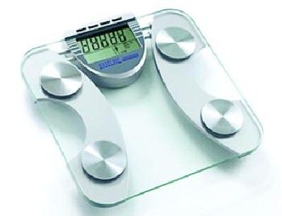 Baseline BMI Body Fat Scale Tempered Glass LCD 330 lbs  