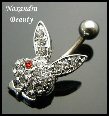 Rhinestone 316L Steel Navel Belly Ring Body Piercing Jewelry   BR7055 