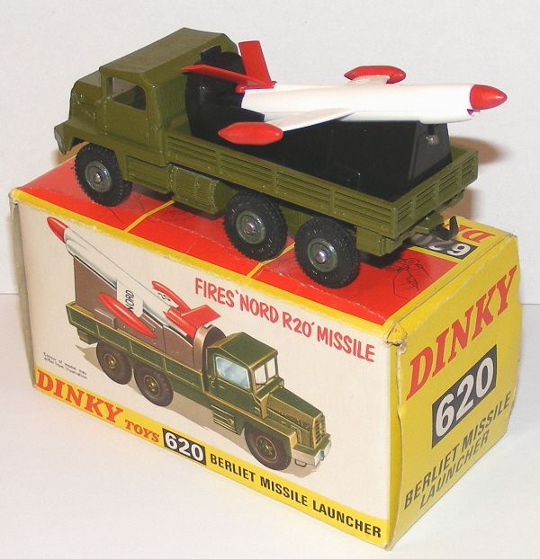 Dinky Toys #620 Berliet Nord R20 Missile Launcher MIB  