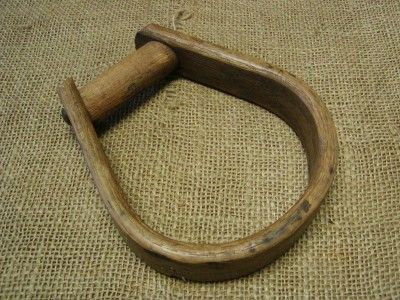   Stirrup  Harness Antique Bridles Bit Horse Wagon Western West 6557