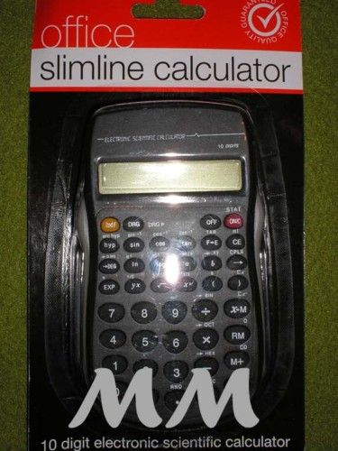 NEW Office Slimline Scientific Calculator  