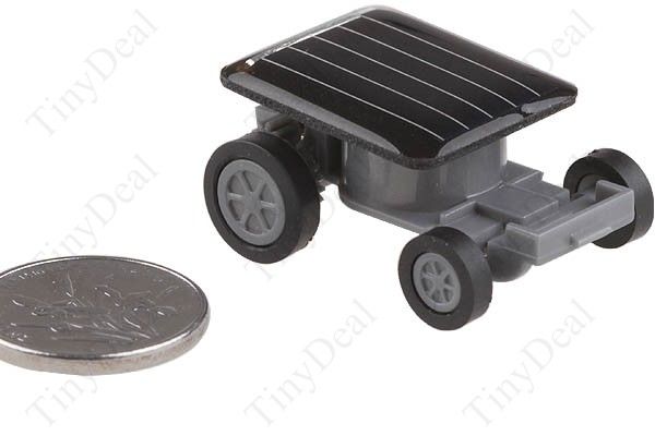 Mini Solar Powered Robot Moving Car Toy Gadget FSI 5281  