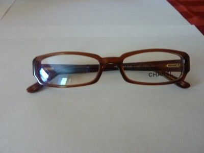 365.00 Authentic Chanel CH3145 1087 Glasses LT BROWN eyeglasses rx 