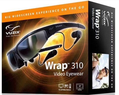 BRAND NEW VUZIX Wrap 310XL Widescreen Video Eye Wear  