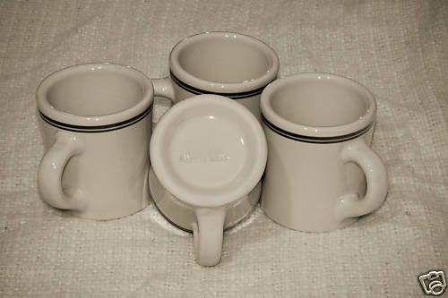 Vintage New Old Stock Victor Coffee Mugs Set of Four  