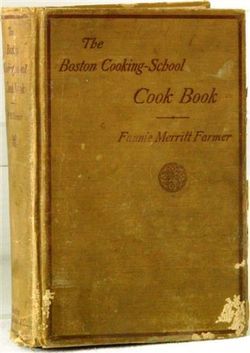 BOSTON COOKING SCHOOL Cook Book with WARTIME RECIPES 1918  