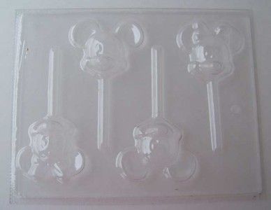 HUGE CHARACTER & SPECIALTY PLASTIC CHOCOLATE CANDY & LOLLIPOP MOLDS 