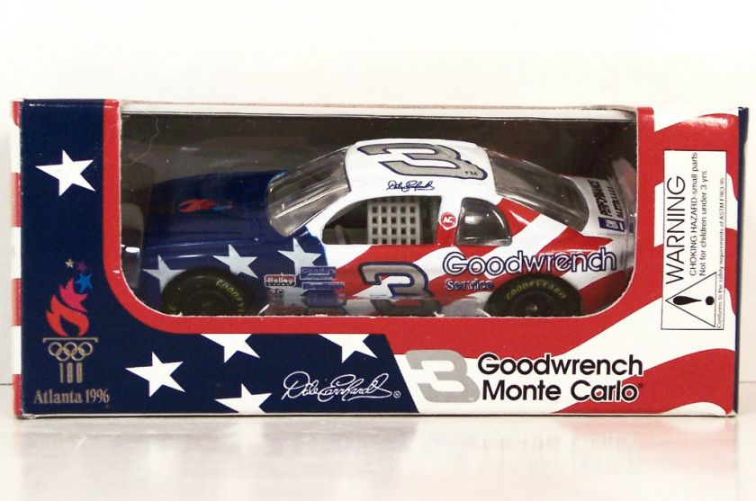 REVELL ~ DALE EARNHARDT ~ #3 ATLANTA 1996 OLYMPICS 1/64 031445034541 