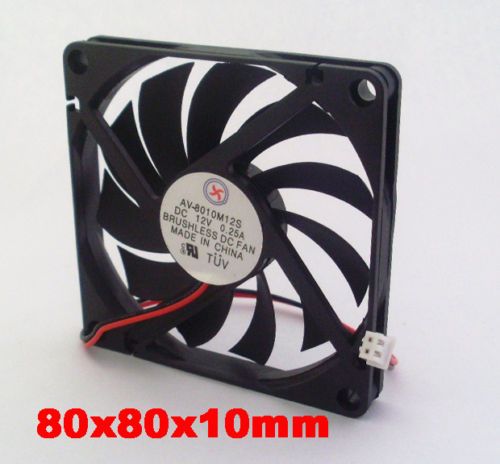 Brushless DC Cooling Fan 5V 12V 24V 80mm x 80 mmx10mm  