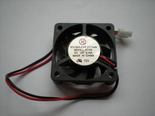 10 x Brushless DC Cooling Fan 9 Blade 12V 4010S 40x10mm  