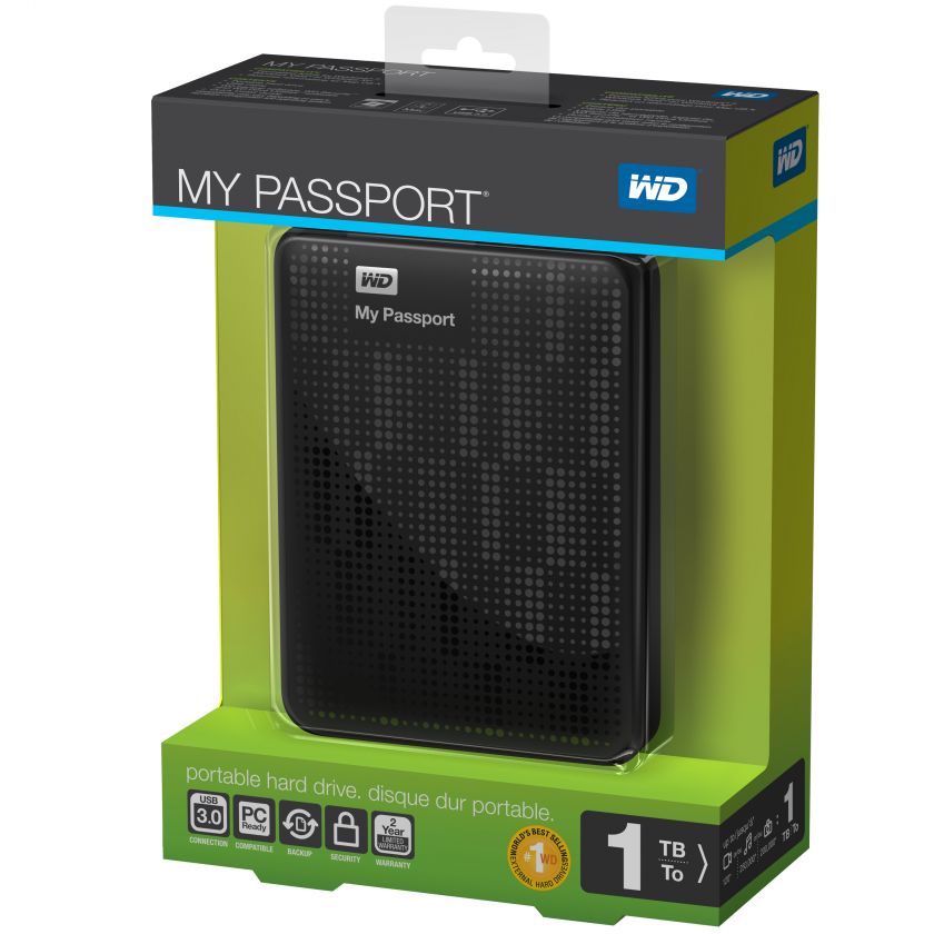   1TB USB 3.0 & 2.0 Portable Hard Disk Drive 718037797663  