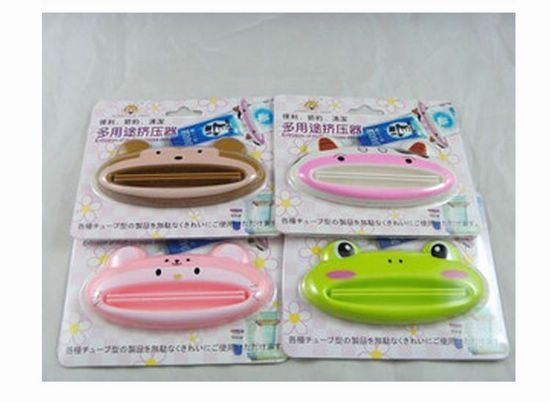   Cartoon Animal Tube Dispenser Mildy Wash Cosmetic Toothpaste Squeezer