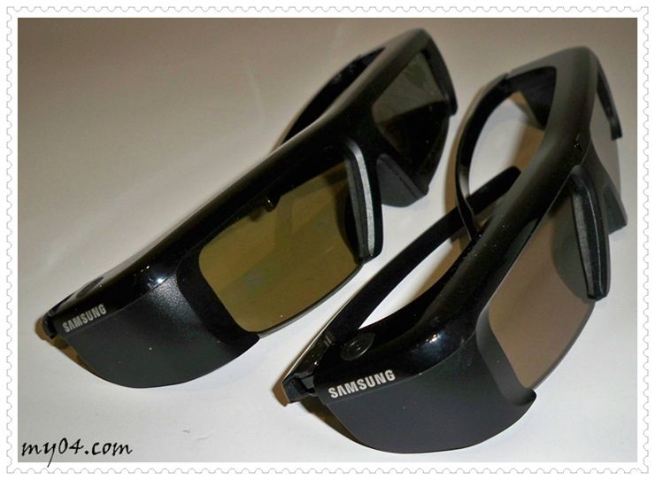 Samsung SSG 2100AB 3D Glasses Broken Left Lenses. AS IS Parts  