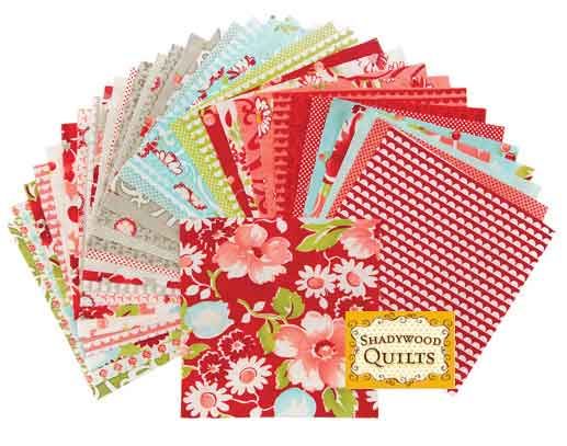 MODA RUBY Charm Pack by Bonnie & Camiller 42 5 Squares  